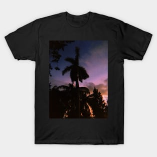 Pink Tropical Sunset T-Shirt